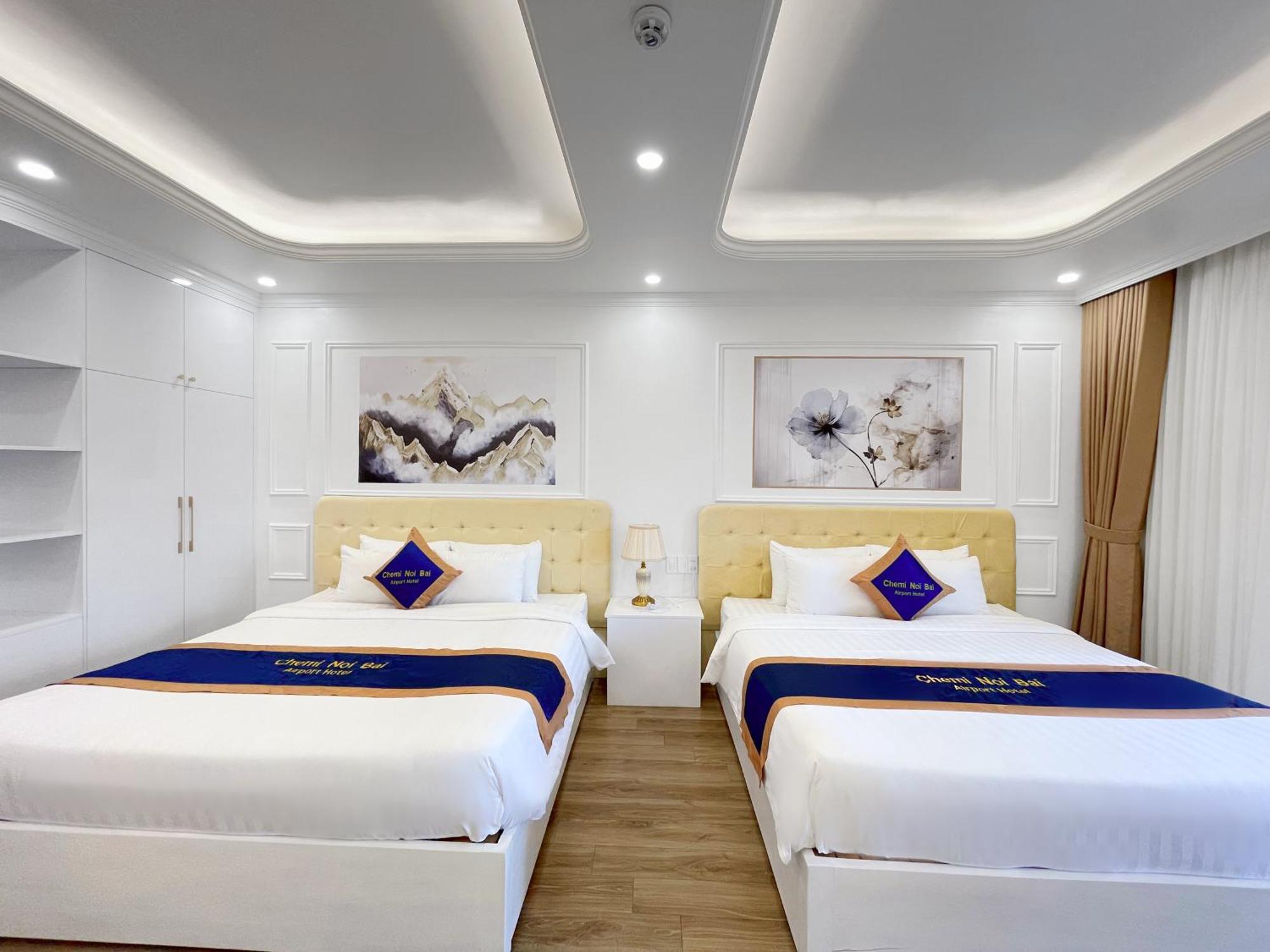 Chemi Noi Bai Airport Hotel & Travel Hanoi Exteriör bild